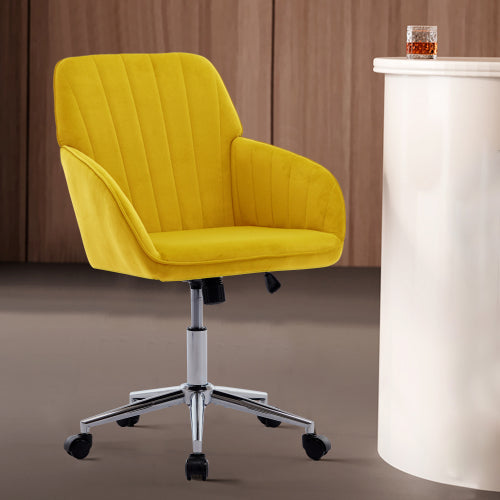 Adjustable Office Chair, Home Bedroom, Ergonomic Swivel Chair, Backrest Seat, Comfortable for Long Sitting