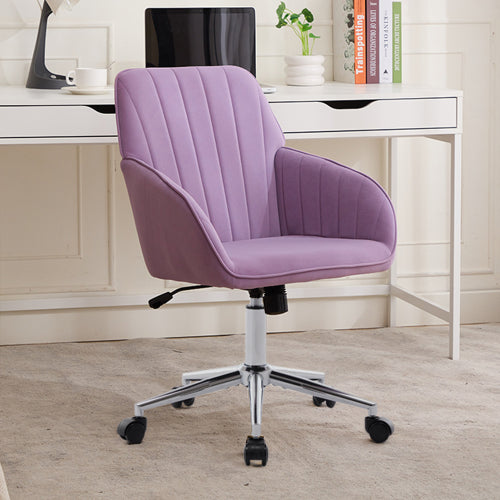 Adjustable Office Chair, Home Bedroom, Ergonomic Swivel Chair, Backrest Seat, Comfortable for Long Sitting