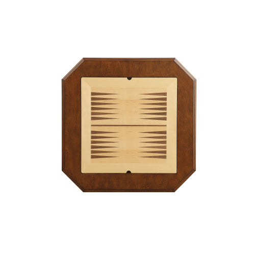 Bishop Cherry Finish Reversible Chess Checker Game Table w/Game Tray (Chess Fingures Not Included)