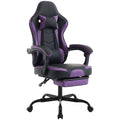 Gaming Chair, Ergonomic Computer Chair with Footrest and Massage Lumbar Support, Height Adjustable Swivel Video Game Chair for Adults, 300lb Max